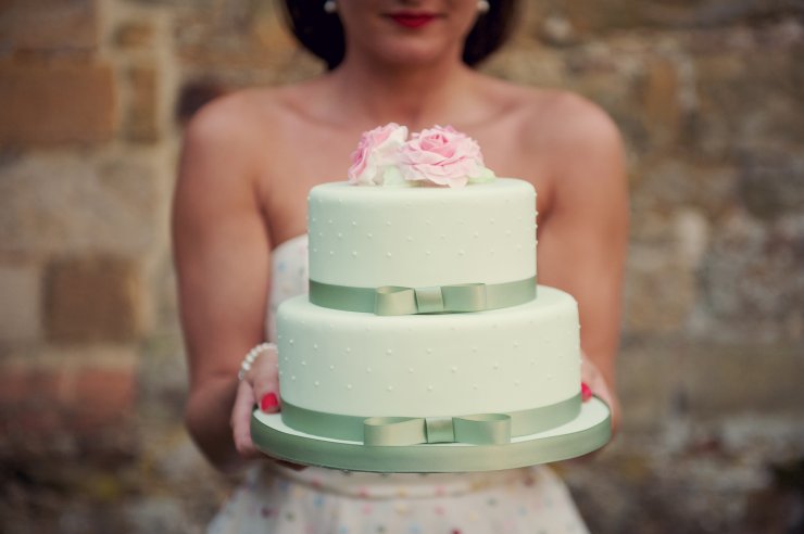 Свадебный торт мятного цвета: идеи и вдохновение